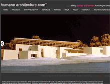 Tablet Screenshot of humanearchitecture.com